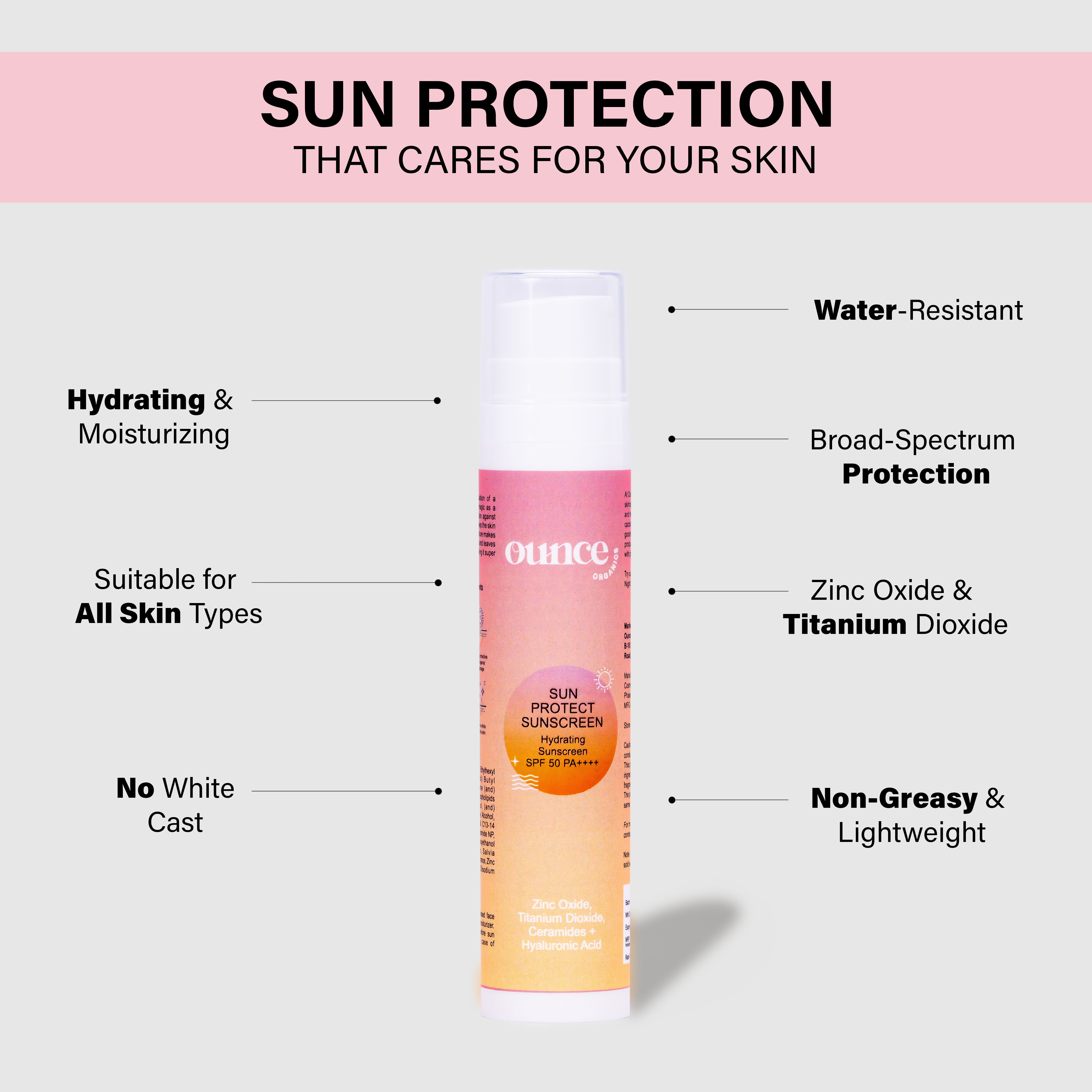 SUN PROTECT SUNSCREEN SPF 50 PA++++ - info image 1