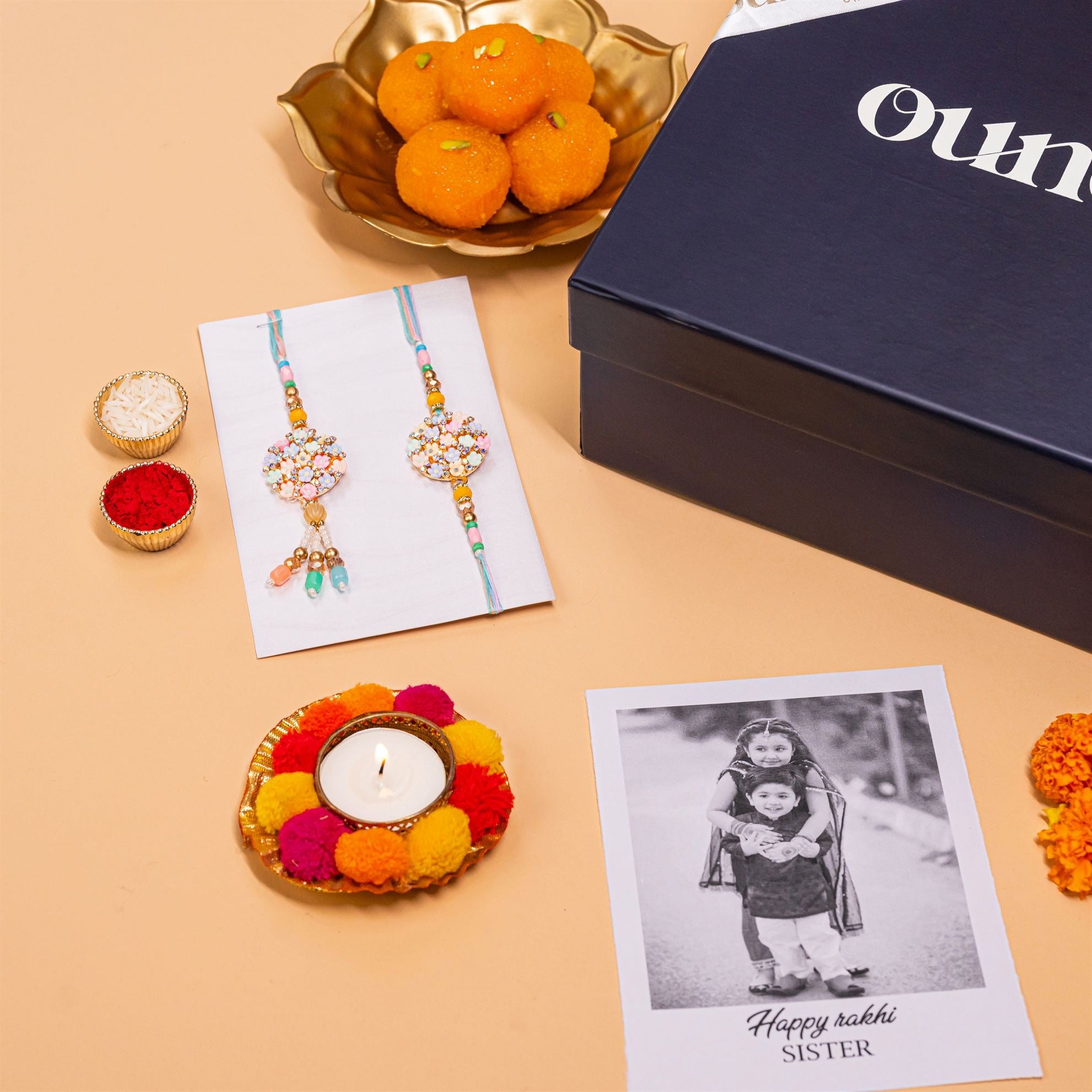 ⁠THREAD OF LOVE: RAKHI GIFT BOX